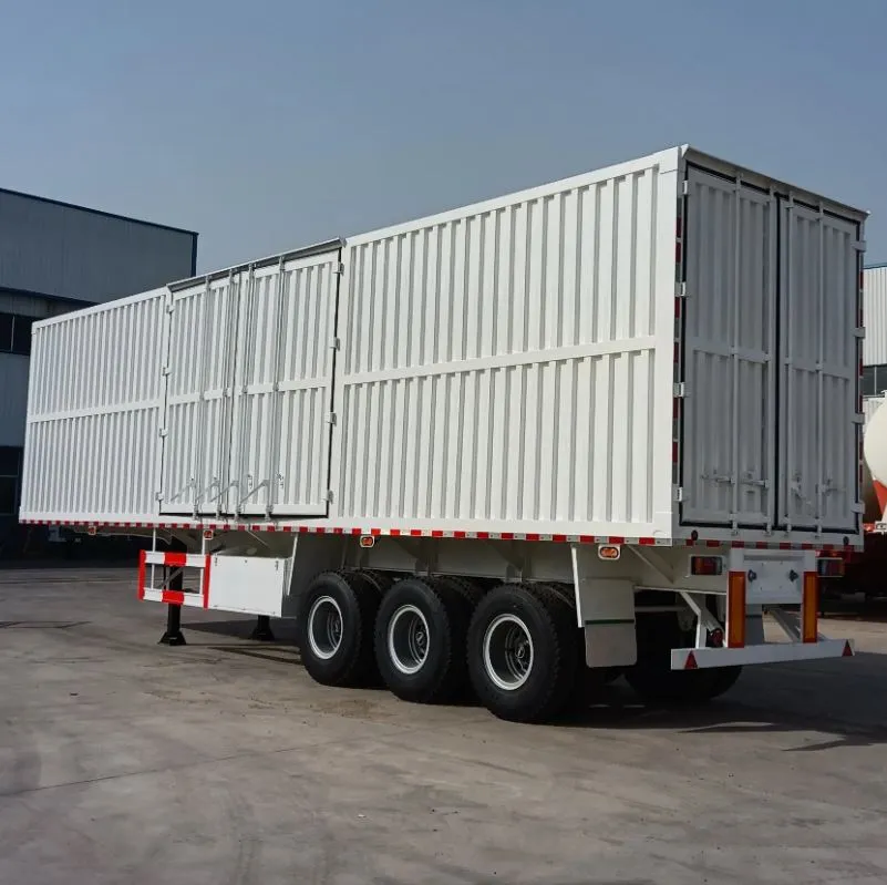 Bokso tipas Krovinis Puspriekabė